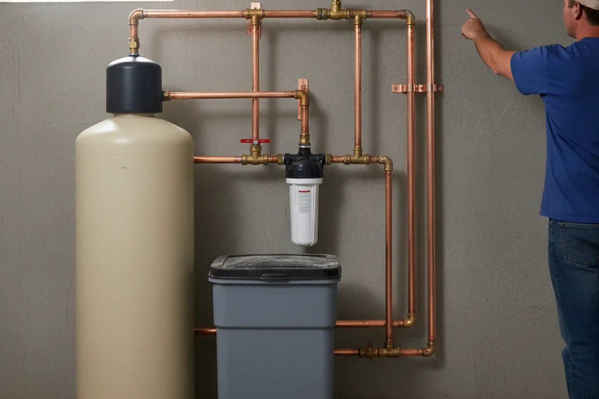 Whole-house water treatment system installed in Wellington
